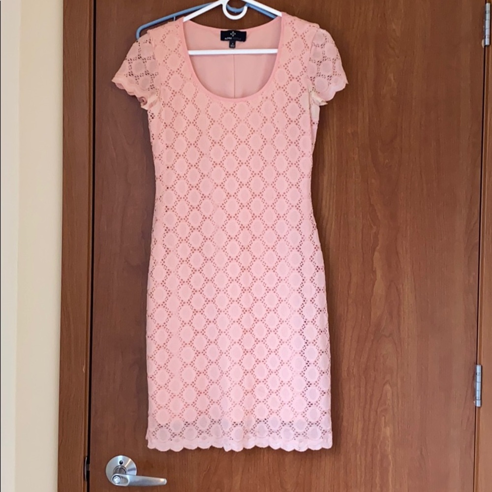 Baby Pink lace dress